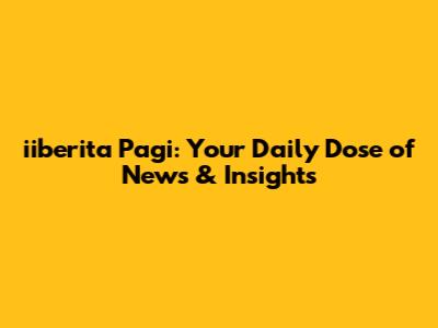 iiberita Pagi: Your Daily Dose of News & Insights